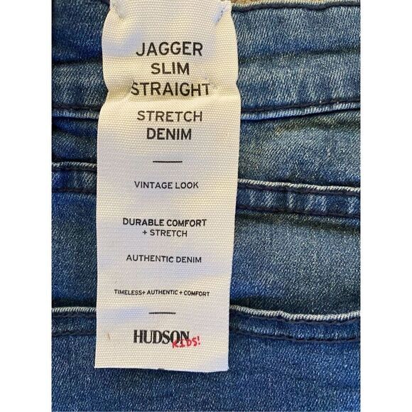 Hudson Jagger Skim Straight Girls Jeans size 16 new - Picture 4 of 5